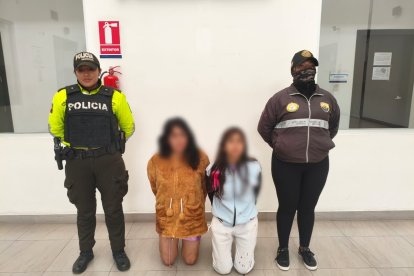 Las dos mujeres fueron a la UPC de Solanda para entregarse tras lo ocurrido en este sector del sur de Quito.