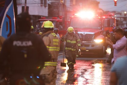 El accidente ocurrió en el centro-sur de Guayaquil.