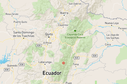 El temblor se sintió en la provincia de Napo.
