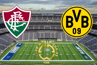 Fluminense y Borussia Dortmund se enfrentan en New Jersey.