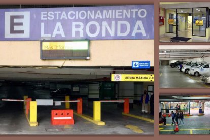 El estacionamiento de La Ronda, en el Centro Histórico de Quito, mantendrá cerrado temporalmente uno de sus accesos.