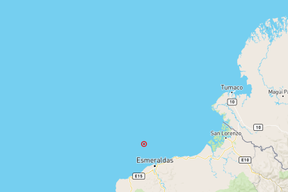 Temblor se registró en Esmeraldas este 18 de junio.