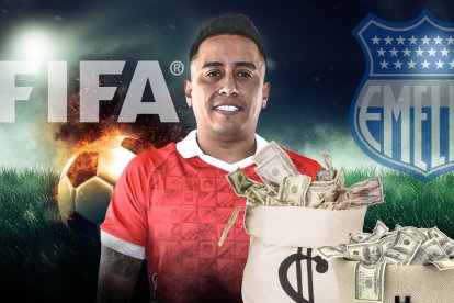 Christian Cueva llegó a Emelec para reforzar su ataque.
