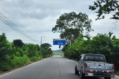 Lugar donde ocurrió el intento de secuestro. La comunidad exige mayor seguridad en la zona.