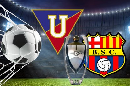 Barcelona SC visita a Liga de Quito en la LigaPro 2025.