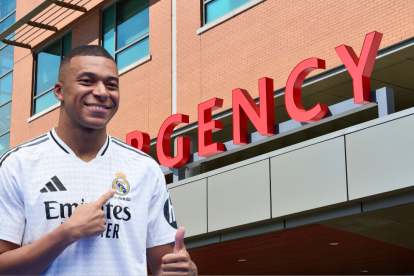 Mbappé fue hospitalizado en EE.UU. tras presentar un cuadro de salud que preocupa al Real Madrid.