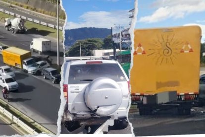 Seis carros se chocaron en dos sucesos distintos que se registraron en la Ruta Viva.