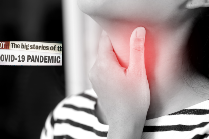 En pacientes con Nimbus, el dolor de garganta puede durar hasta una semana.