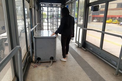 Las paradas ya cumplieron su vida útil.