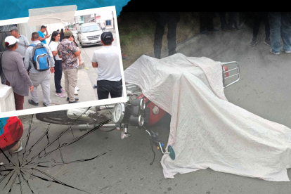 A Edison Rody Carpio Briones lo asesinaron en la vía al recinto Cabuyal.