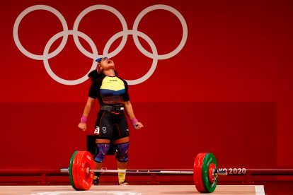 La medallista olímpica cerró el último ciclo olímpico con medalla de bronce en París.