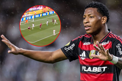 Plata y Bruno Henrique, la dupla sudamericana que puso a Flamengo en ventaja sobre Chelsea.