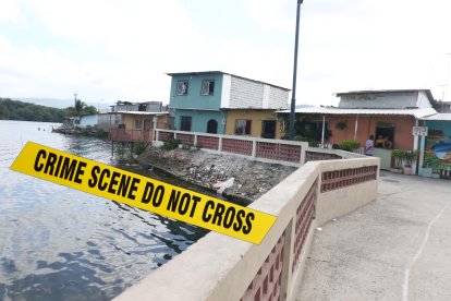 Cerca de esta orilla fue encontrado el cadáver del ciudadano.