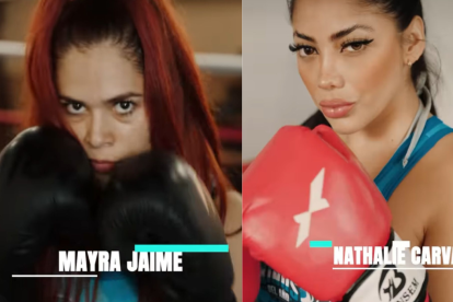 Mayra Jaime y Nathalie Carvajal