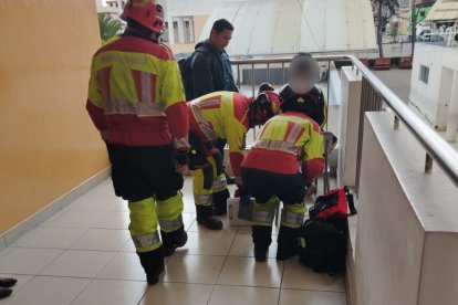 Un estudiante fue atendido por una contusión. No hubo heridos por el arma de fuego.