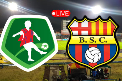 Mushuc Runa recibe al Barcelona SC este domingo 22 de junio.