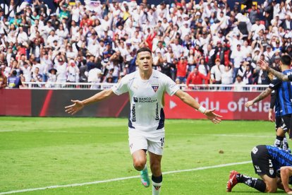 Arce festejó su tercera anotación con Liga en la LigaPro.