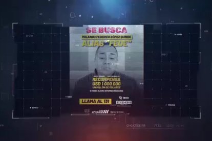 Alias Fede es requerido por la justicia tras su fuga de la Penitenciaría del Litoral, en Guayaquil.