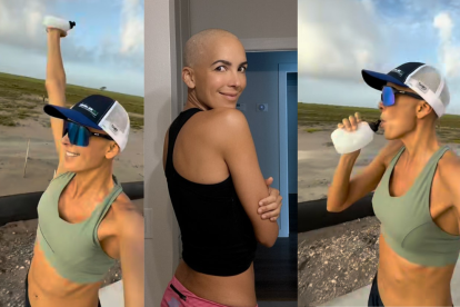 María Teresa Guerrero volvió a correr, tras varios meses batallando contra el cáncer