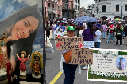Familiares de Ariana Jiménez han convocado a una concentración pacífica en los exteriores de la Unidad Judicial de Portoviejo
