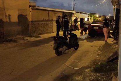 Padre e hijo fueron asesinados en Manta, la mañana de este 25 de junio.