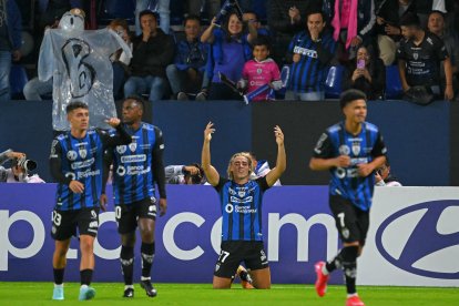 Jugadores de Independiente del Valle.