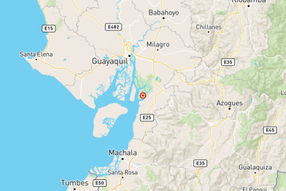 Un temblor se registró en Ecuador este miércoles 25 de junio.