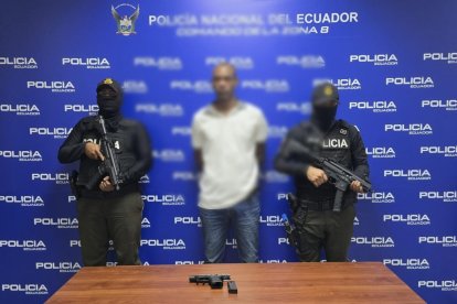 El sujeto fue aprehendido en el suroeste de Guayaquil.