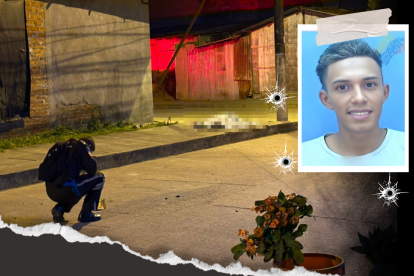 La madre de Arnoldo Fernández Rodríguez se aferró al cuerpo inerte.