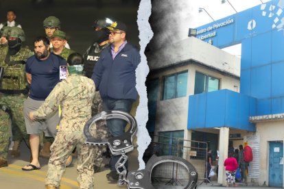 Alias Fito, líder de Los Choneros, fue capturado en una vivienda en Manabí y trasladado bajo fuerte resguardo militar a la cárcel de máxima seguridad La Roca en Guayaquil.