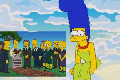Marge Simpson muere en el episodio final de temporada