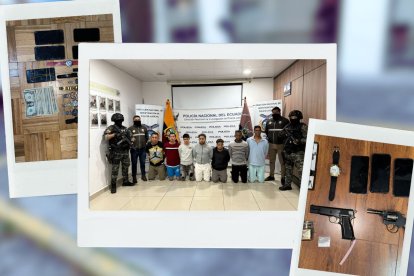 Los presuntos integrantes de la agrupación fueron detenidos tras meses de investigación.