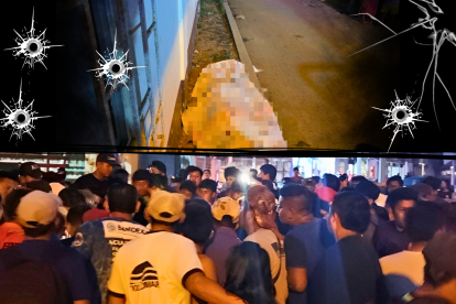 La víctima intentó escapar del ataque, pero finalmente fue alcanzada y le propinaron varios balazos.