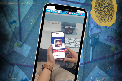 Las fotos de la madre y su hijo han sido distribuidos en las volantes de personas desaparecidas de la Fiscalía.