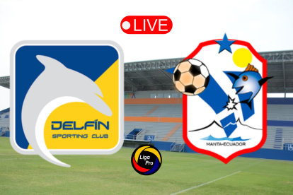 Delfín y Manta se miden por la jornada 18 de la LigaPro 2025.