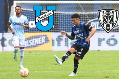 Universidad Católica enfrentará a Independiente del Valle en el estadio Rodrigo Paz.