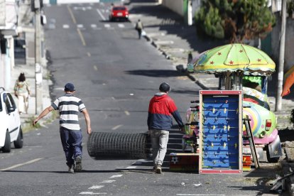 Este domingo 29 de junio de 2025 terminaban de retirarse los juegos mecánicos.