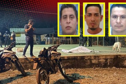 La fiesta patronal de un recinto terminó con tres hombres asesinados y otros seis heridos.