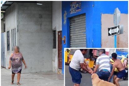 El hecho se produjo fuera de un local comercial. Ciudadanos intentaron ayudar a la víctima.