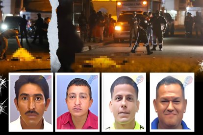 Estas son las cuatro víctimas de la masacre en Durán