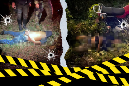 Junto a una moto quedó sin vida el sospechoso, que en su cintura llevaba un arma.