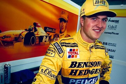 Ralf Schumacher en su época de piloto de carreras de Formula 1 corrió para Jordan, Williams y Toyota.
