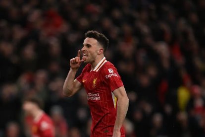 Diogo Jota fue un destacado delantero de Liverpool inglés