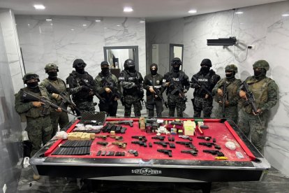 Estos son algunos de los artículos incautados durante la nueva incursión al búnker de Fito.