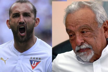 Hernán Barcos y Rodrigo Paz terminar enfrentados por las intromisiones del hermano del delantero en la cantera de la Liga de Quito.