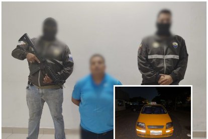 El sospechoso fue aprehendido y el vehículo quedó retenido.