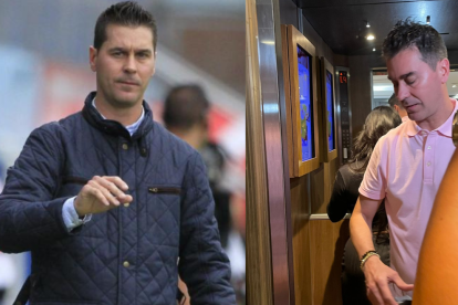 Juan Rescalvo fue captado con una misteriosa joven pelinegra