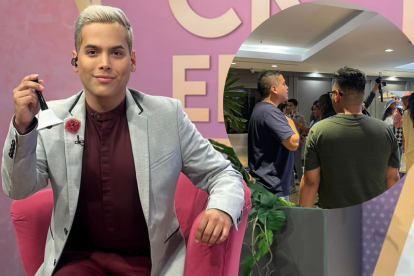 Dieter Hoffmann es captado con Los Hackers del Espectáculo