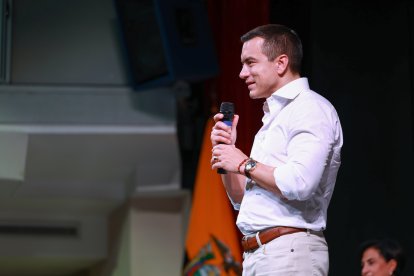 Daniel Noboa estuvo en Italia por gestiones presidenciales.