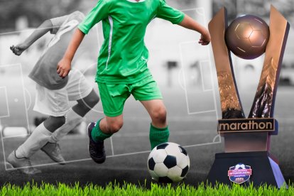 El trofeo y el balón de la Copa Intercolegial Nacional fueron presentados este 7 de julio.